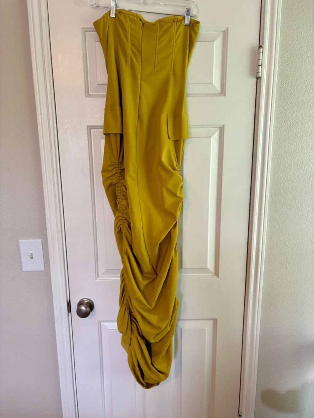 AKIRA Strapless Cargo Maxi Dress - Picture 5 of 8